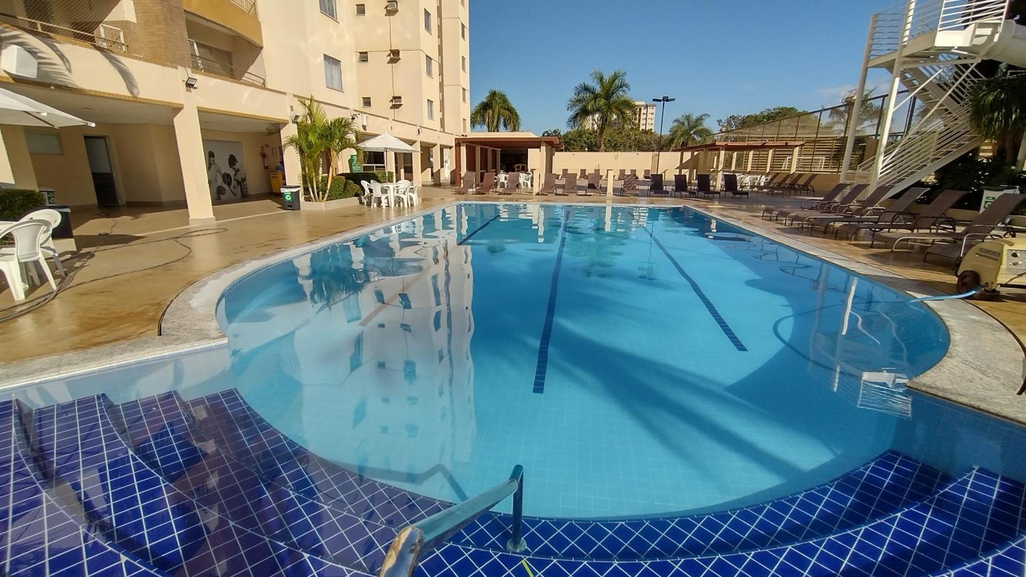 Prive Das Thermas II Caldas Novas - Achei Ferias - Com Roupa De Cama Buitenkant foto