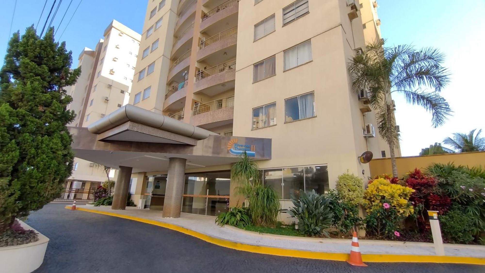 Prive Das Thermas II Caldas Novas - Achei Ferias - Com Roupa De Cama Buitenkant foto
