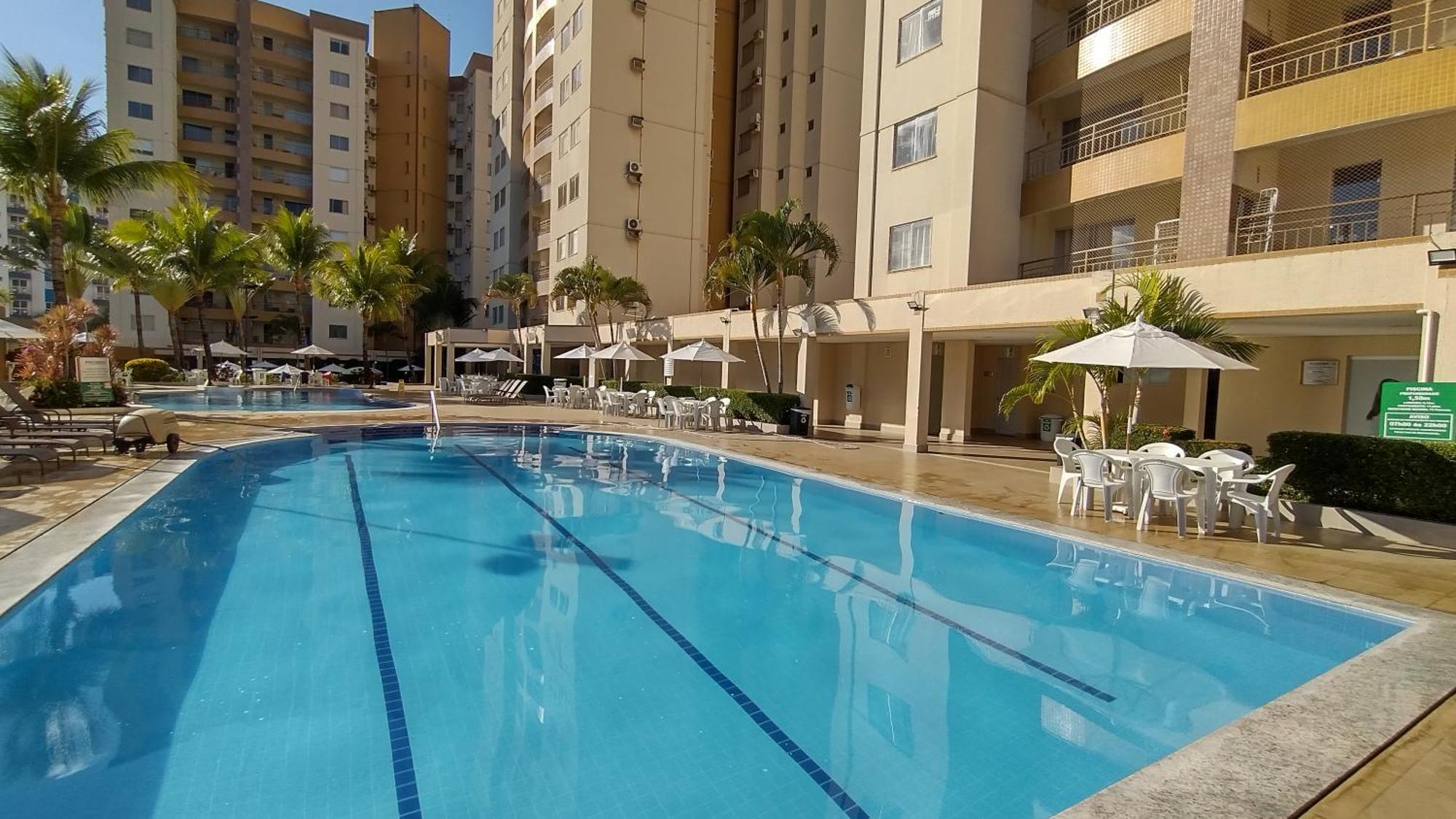 Prive Das Thermas II Caldas Novas - Achei Ferias - Com Roupa De Cama Buitenkant foto