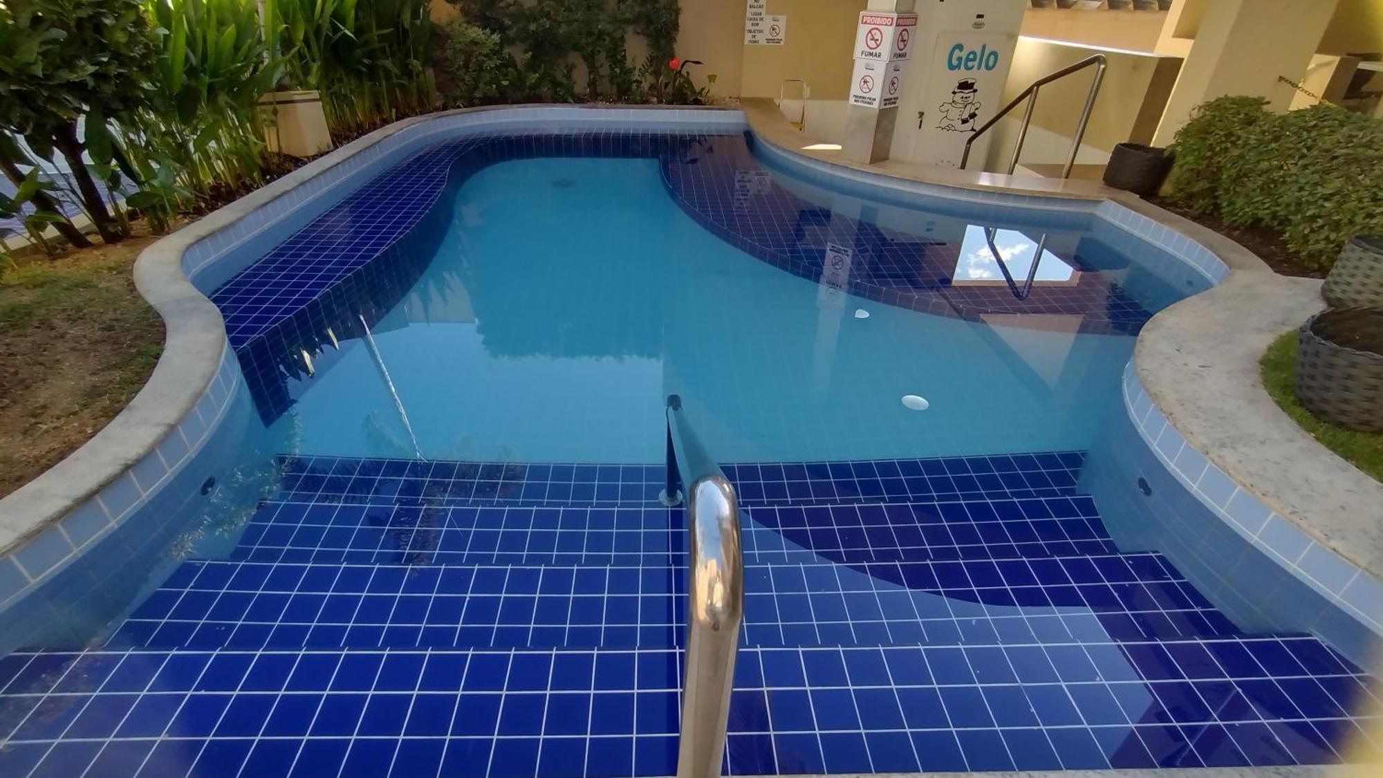 Prive Das Thermas II Caldas Novas - Achei Ferias - Com Roupa De Cama Buitenkant foto